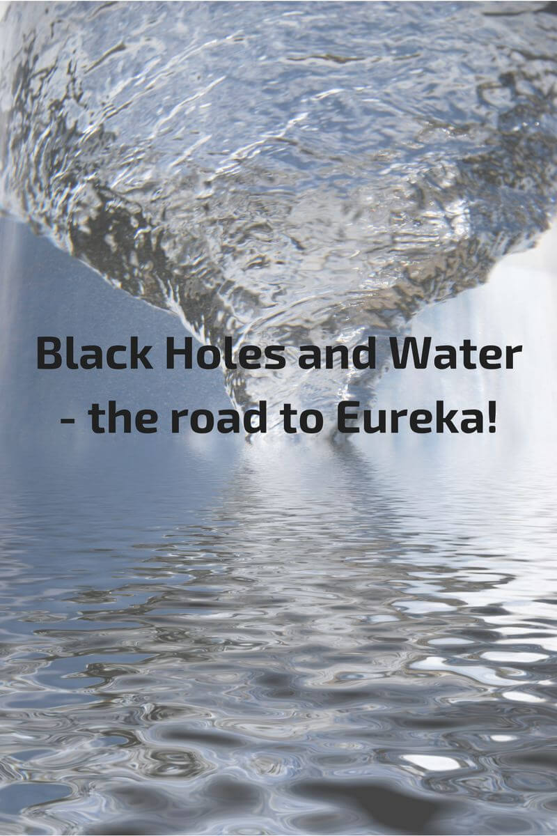 black hole in water