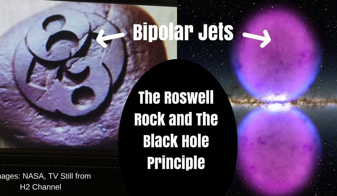 Does the Roswell Rock depict The Black Hole Principle? 