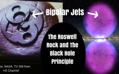 Does the Roswell Rock depict The Black Hole Principle? 