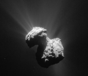 Why do comets have jets?