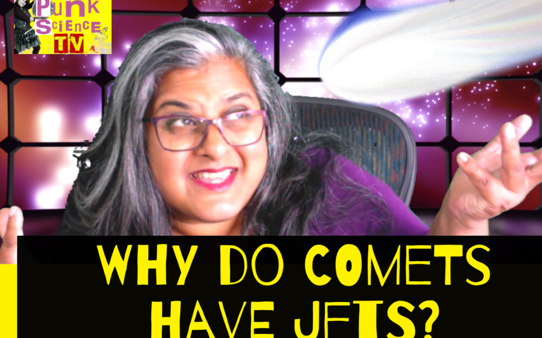 Why do comets have jets?