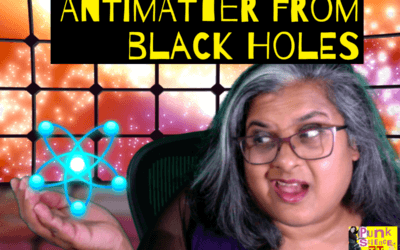 Antimatter from black holes